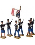 Figurines soldats de plomb gendarmerie